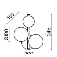 Maytoni Dallas MOD545WL-03G Image #9