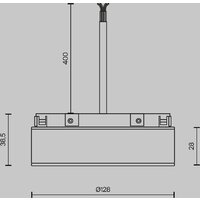 Maytoni Technical Basity 48V 200W IP54 4.1A TRA172DR-200W-B Image #2