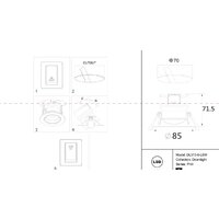 Maytoni Phill DL013-6-L9W Image #2