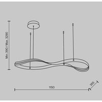 Maytoni Plons MOD283PL-L34BS3K Image #6